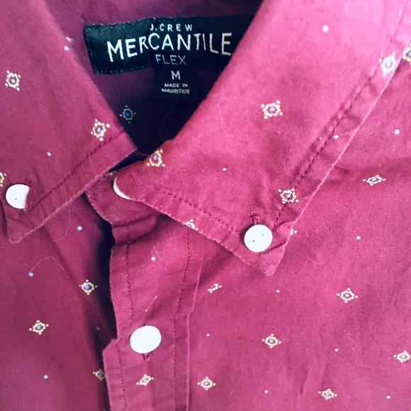J. Crew Other - J Crew Mercantile Flex Button Front Shirt Slim